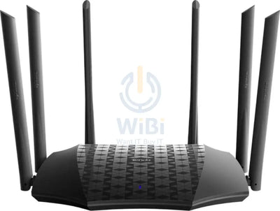 Tenda AC21 AC2100 Smart Home WiFi Router / Dual Band Gigabit Wireless / Up to 2033 Mbps / 4X4 MU-MIMO Technology