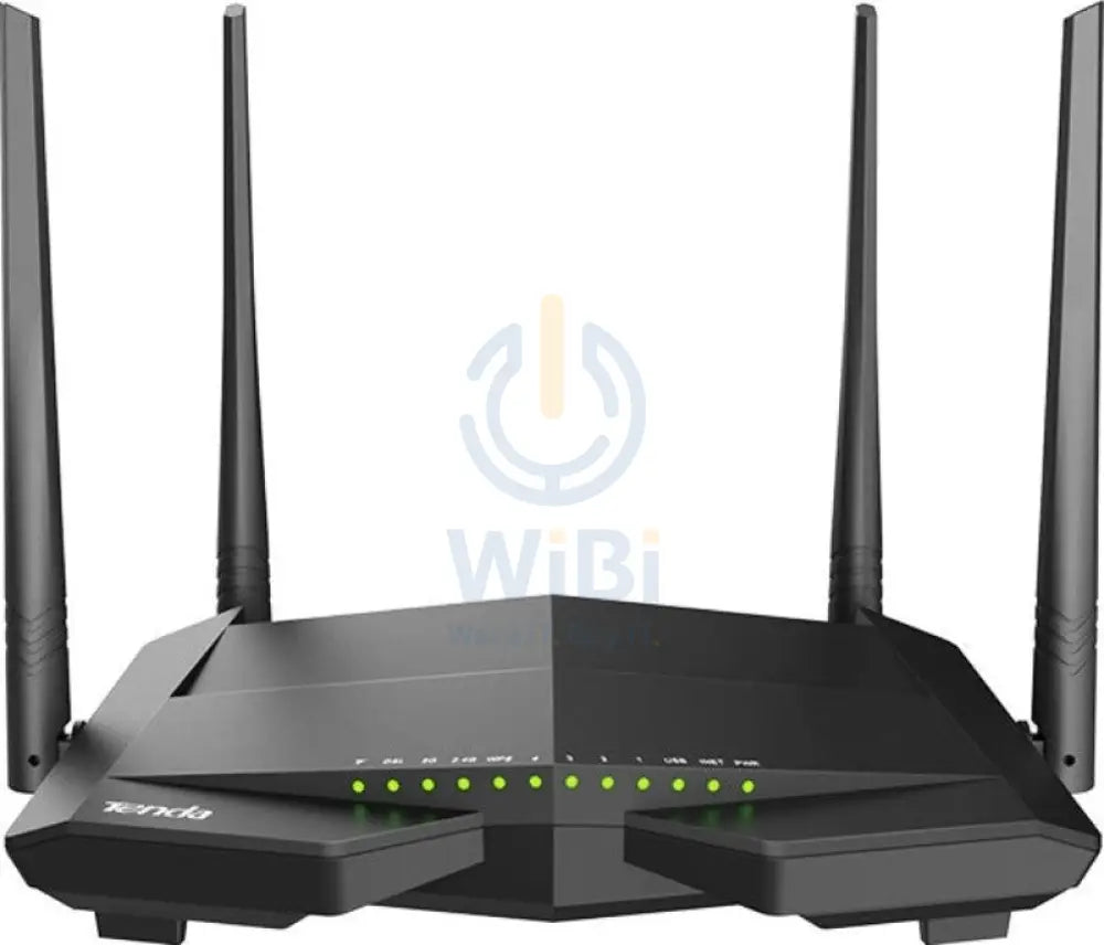 Tenda V12 AC1200 Dual Band Wi-Fi Gigabit VDSL/ADSL Modem Router / 4x5dBi Fixed External Antennas / Profile 35b
