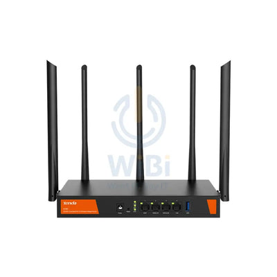 Tenda (W30E) AX3000 Dual Band WiFi-6 Wireless Hotspot Router - 5GHz (2402Mbps) / WAN / LAN Networking Products > Routers