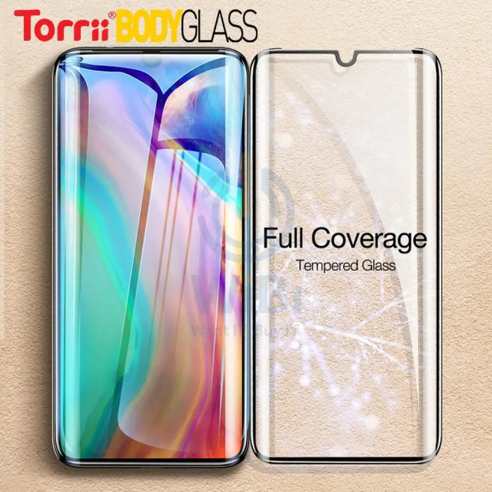 Torri 3D Bodyglass Full Coverage Curved - Huawei P30 Pro / Black Accessories > Mobiles & Tablets > Mobiles > Screen