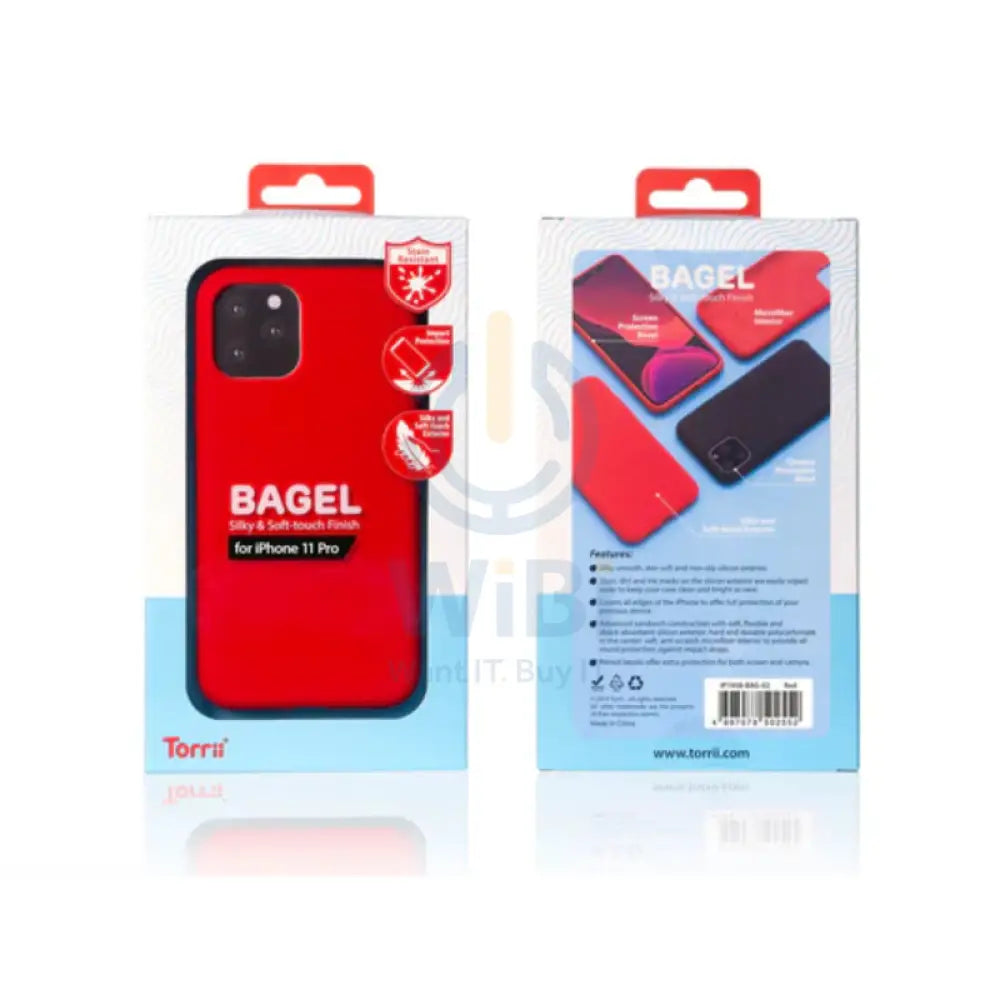 Torrii Bagel Case - Apple iPhone 11 Pro / Red Accessories > Mobiles & Tablets > Mobiles > Covers & Cases