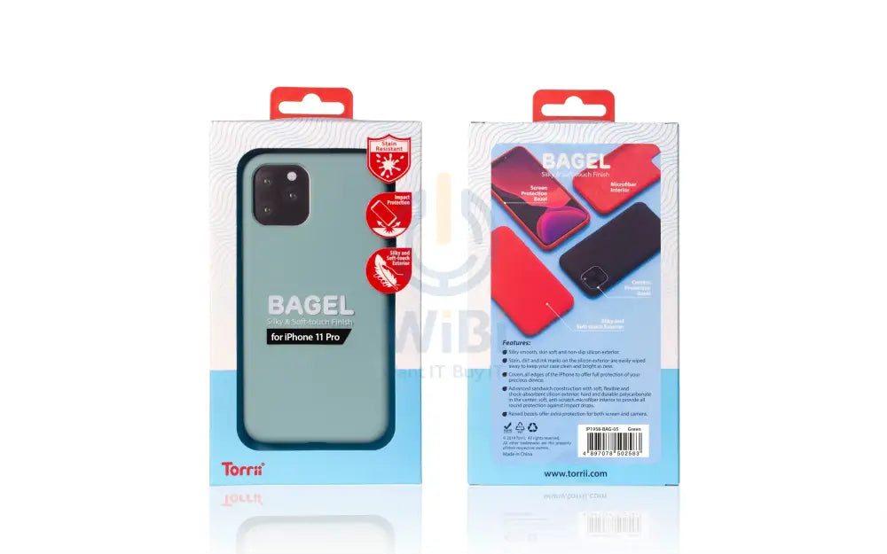 Torrii Bagel Case - iPhone 11 Pro / Green Accessories > Mobiles & Tablets > Mobiles > Covers & Cases