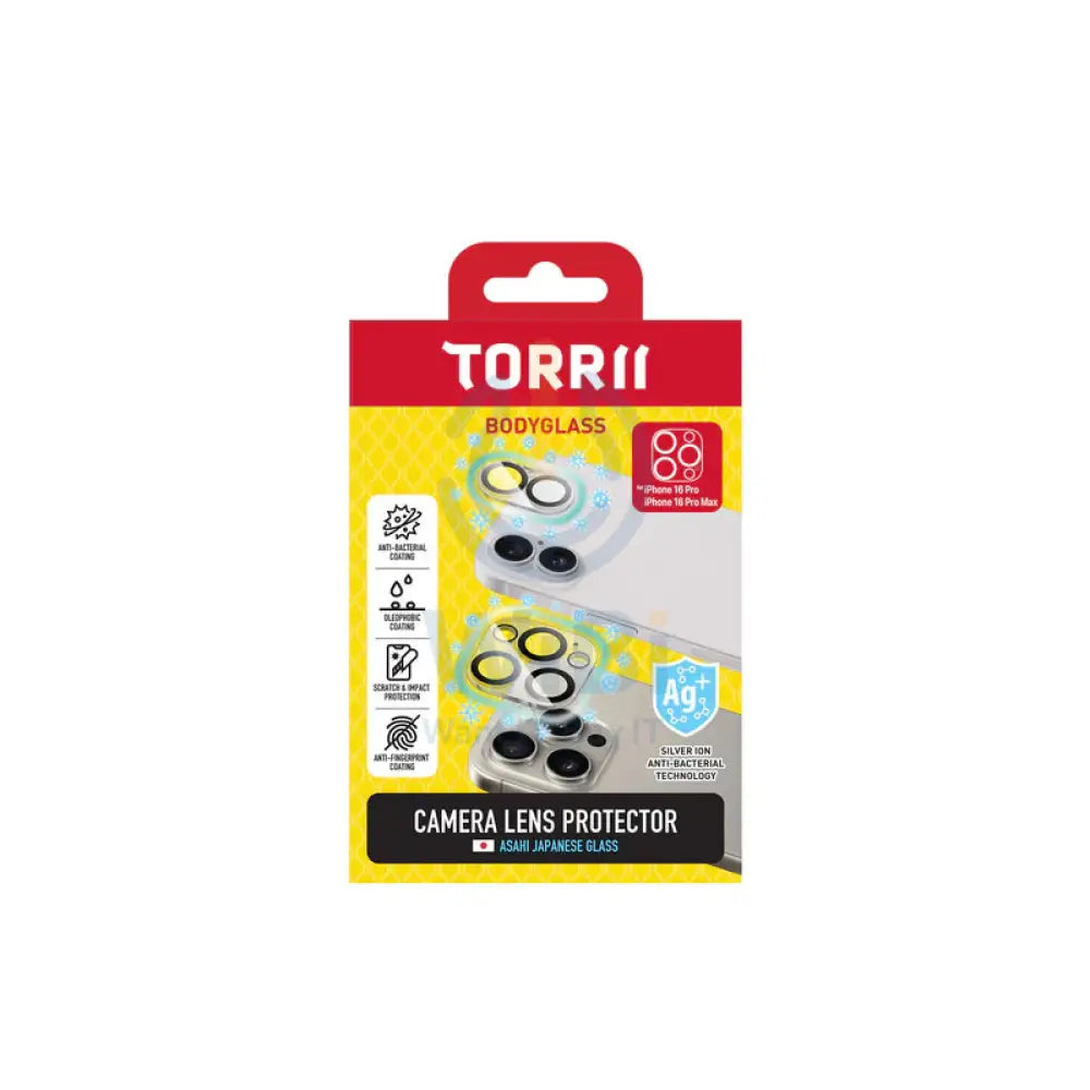 Torrii Bodyglass Camera Lens Protector - Apple iPhone 16 Pro / 16 Pro Max / Clear Accessories > Mobiles & Tablets >