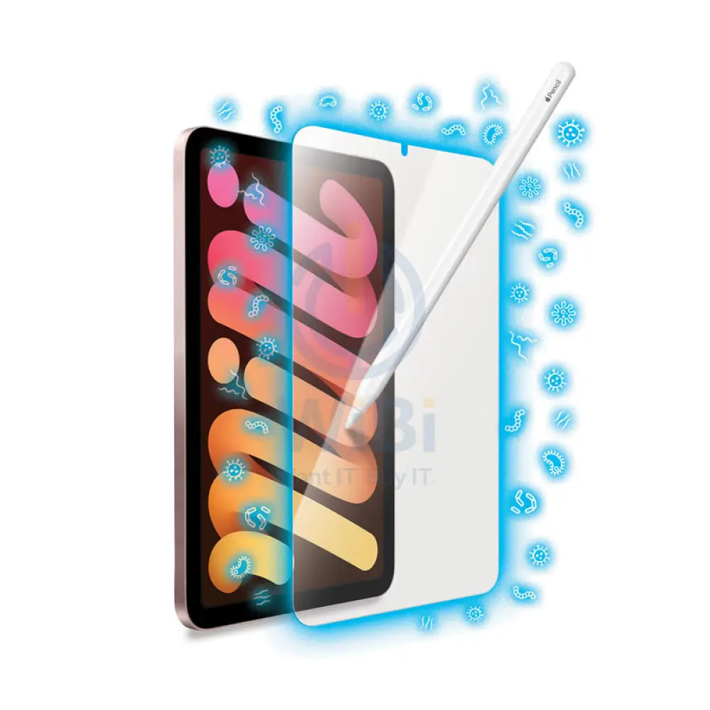 Torrii Bodyglass Screen Protector Anti Bacterial Front Glass For Apple iPad Mini 6 - Clear Accessories > Mobiles &