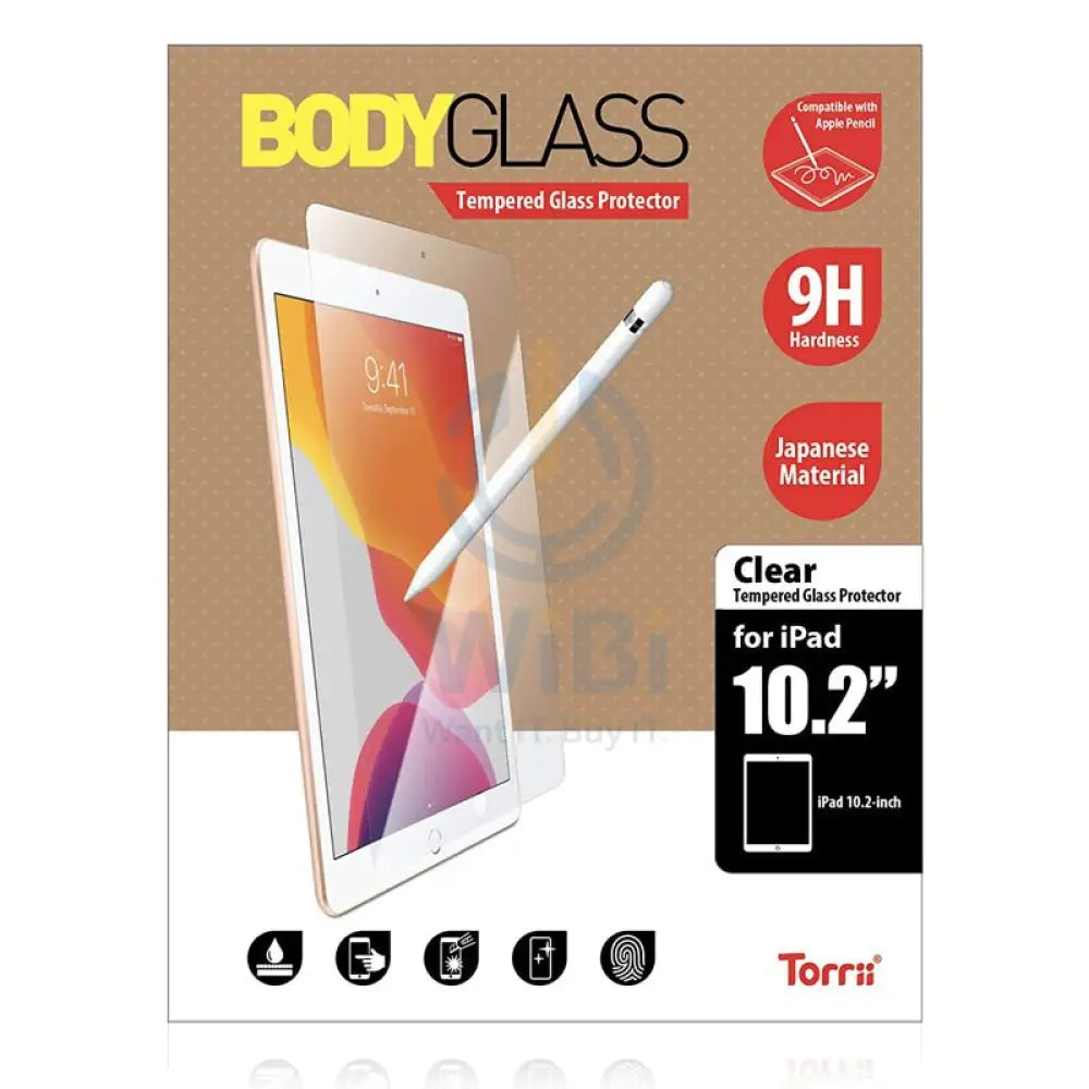Torrii Bodyglass Screen Protector - iPad 10.2" / Clear