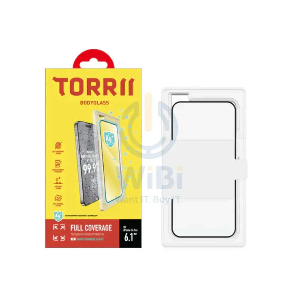 Torrii Bodyglass Screen Protector - Apple iPhone 14 Pro / Black Accessories > Mobiles & Tablets > Mobiles > Screen