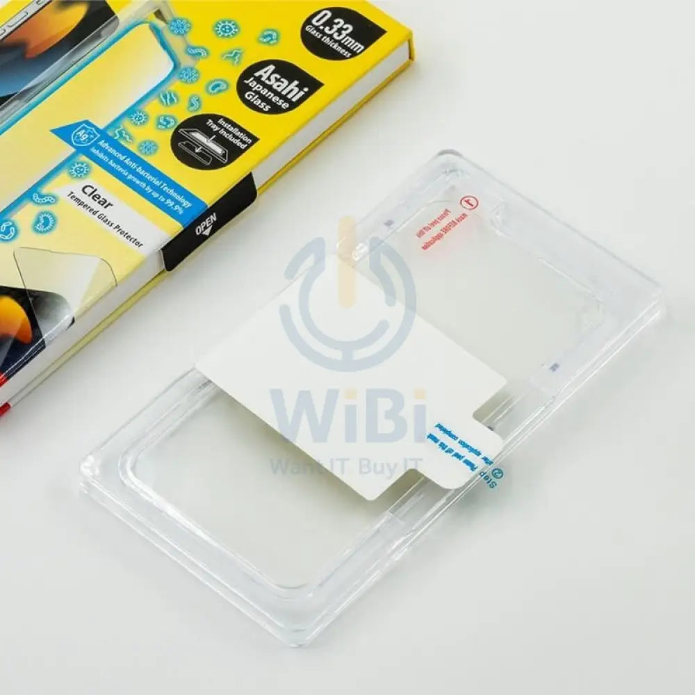 Torrii Bodyglass Screen Protector - iPhone 13 & 13 Pro / Anti-bacterial Coating / Clear