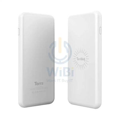 Torrii Bolt 2 in 1 Wireless Charger - 6000mAh / USB-C / White