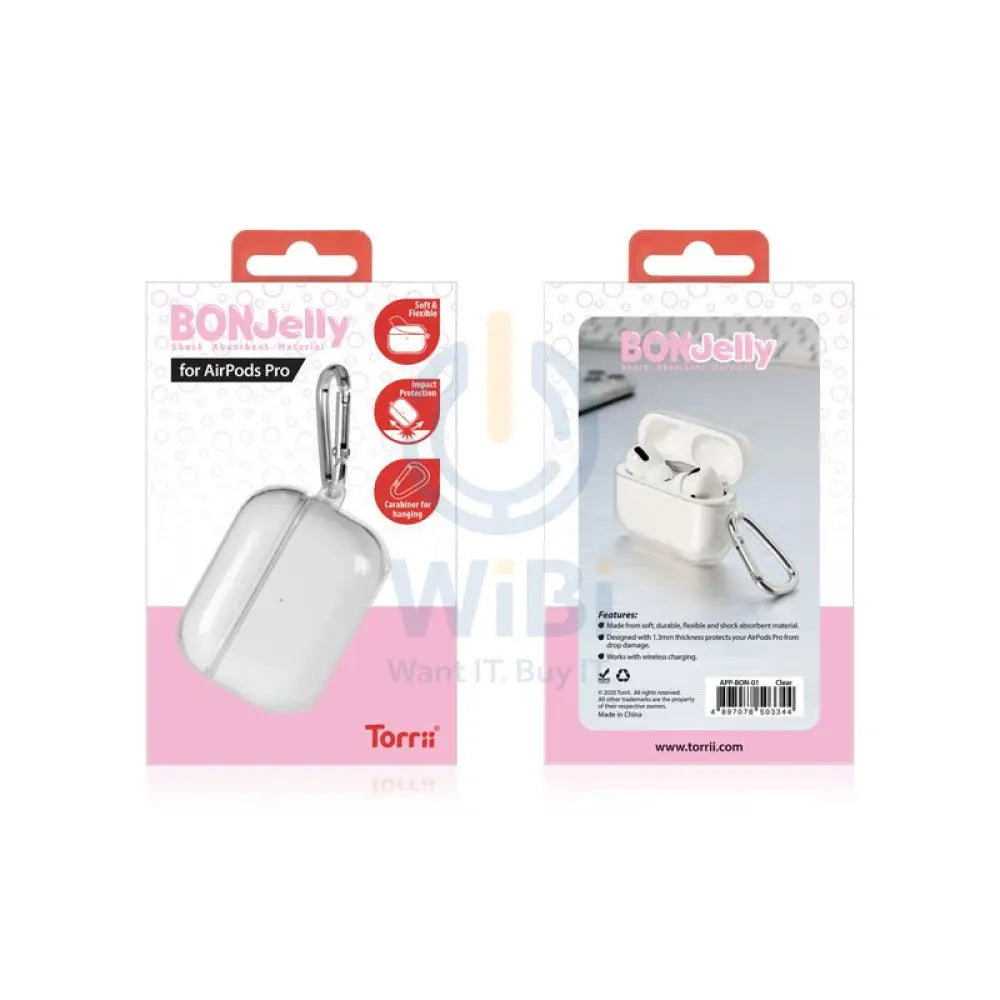 Torrii Bonjelly Case - Airpods Pro / Clear