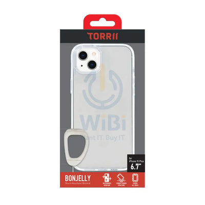 Torrii Bonjelly Case Anti-Bacterial Coating - iPhone 15 Plus / 14 Plus / Clear Accessories > Mobiles & Tablets > Mobiles
