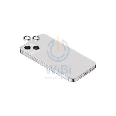 Torrii Individual Aluminium Ring Camera Lens Protector - Apple iPhone 15 Pro / Apple iPhone 15 Pro Max / Silver