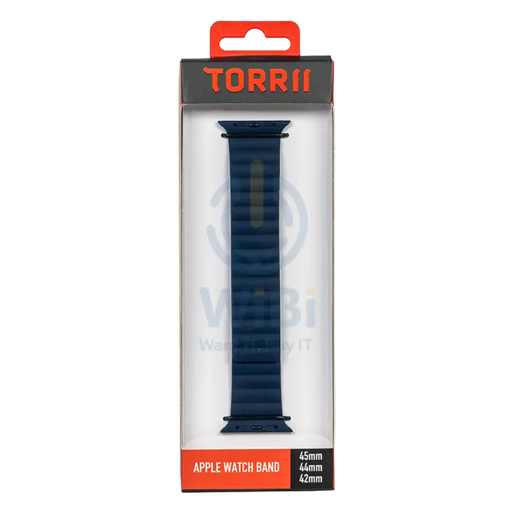 Torrii Saturn Silicone Magnetic Apple Watch Band For 49 / 45 / 44 / 42 mm - Navy Accessories > Smart Watches > Straps