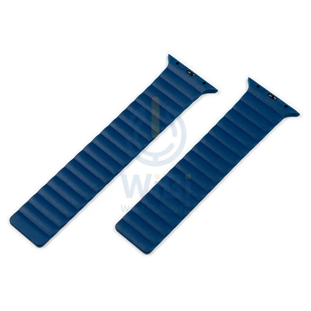 Torrii Saturn Silicone Magnetic Apple Watch Band For 49 / 45 / 44 / 42 mm - Navy Accessories > Smart Watches > Straps