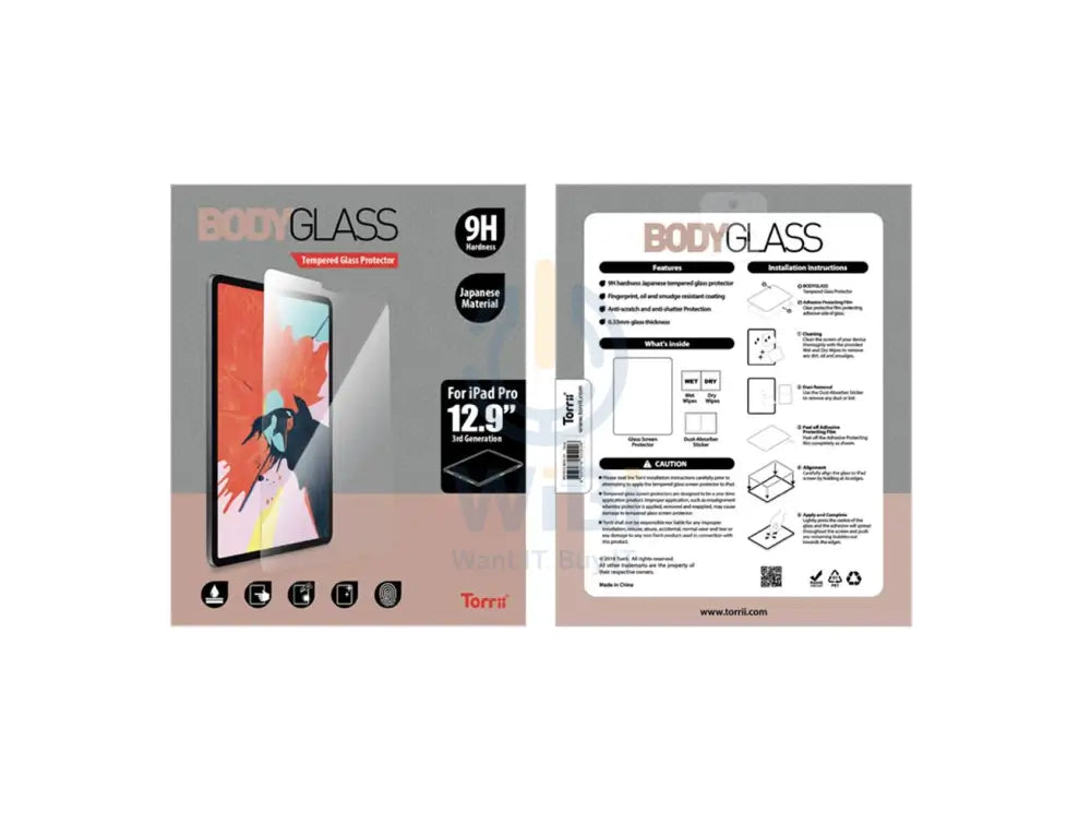 Torrii Screen Protector - iPad Pro 12.9’’ / Clear Accessories > Mobiles & Tablets > Tablets > Screen Protectors
