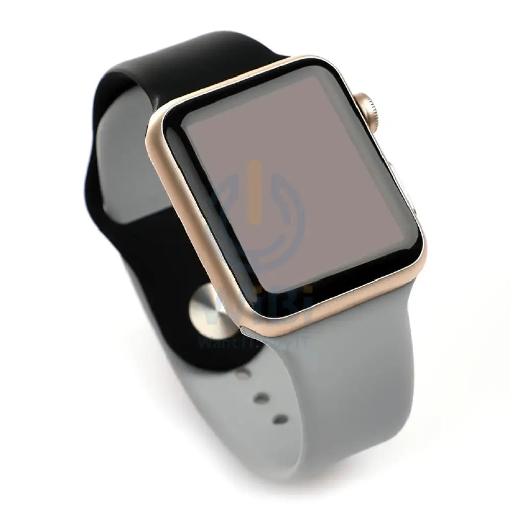 Torrii Siliconee Mix Watch Band For Apple Watch 49 / 45 / 44 / 42 mm - Black / Gray Accessories > Smart Watches