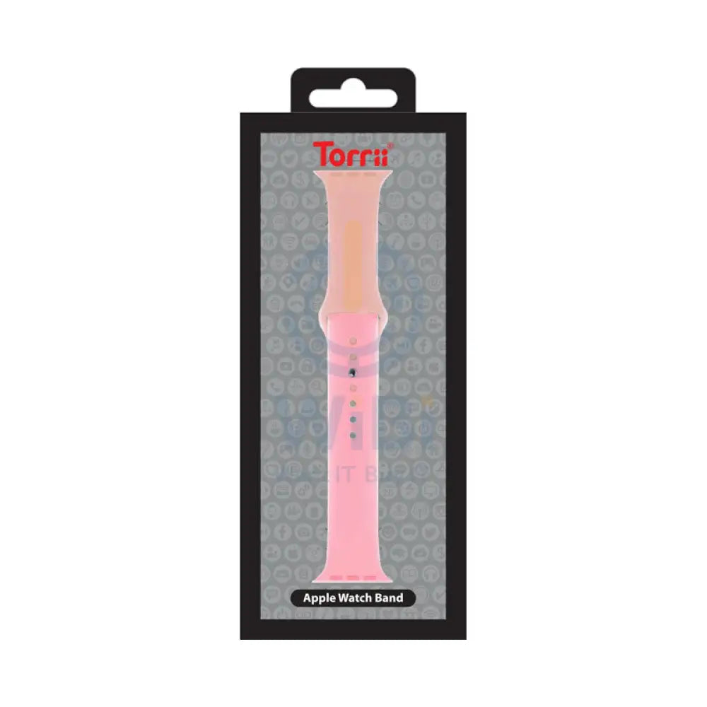 Torrii Siliconee Mix Watch Band For Apple Watch 49 / 45 / 44 / 42 mm - Rose / Light Pink Accessories > Smart Watches >
