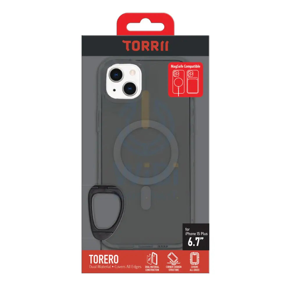Torrii Torero Magsafe Case Anti-Bacterial Coating - iPhone 15 Plus / 14 Plus / Black Accessories > Mobiles & Tablets >