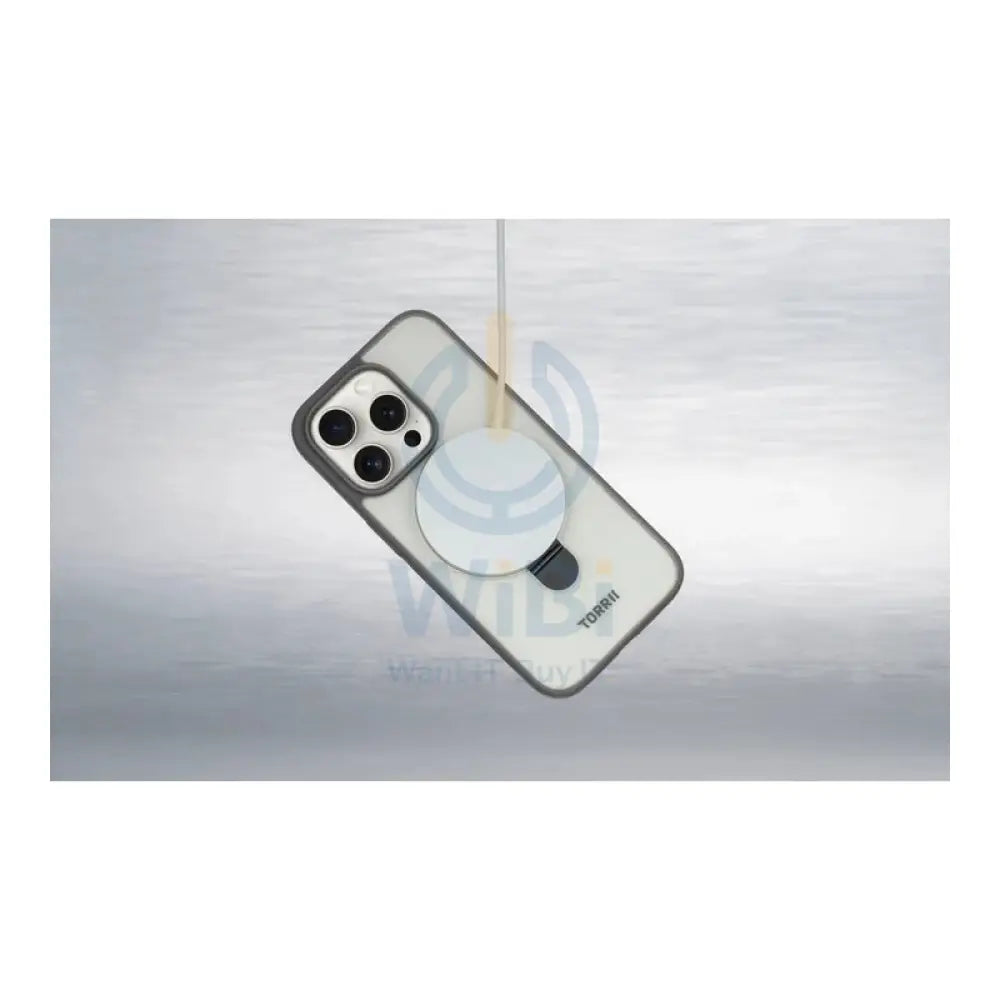 Torrii Torero Magsafe Stand Case - iPhone 15 Pro Max / Gray Accessories > Mobiles & Tablets > Mobiles > Covers & Cases