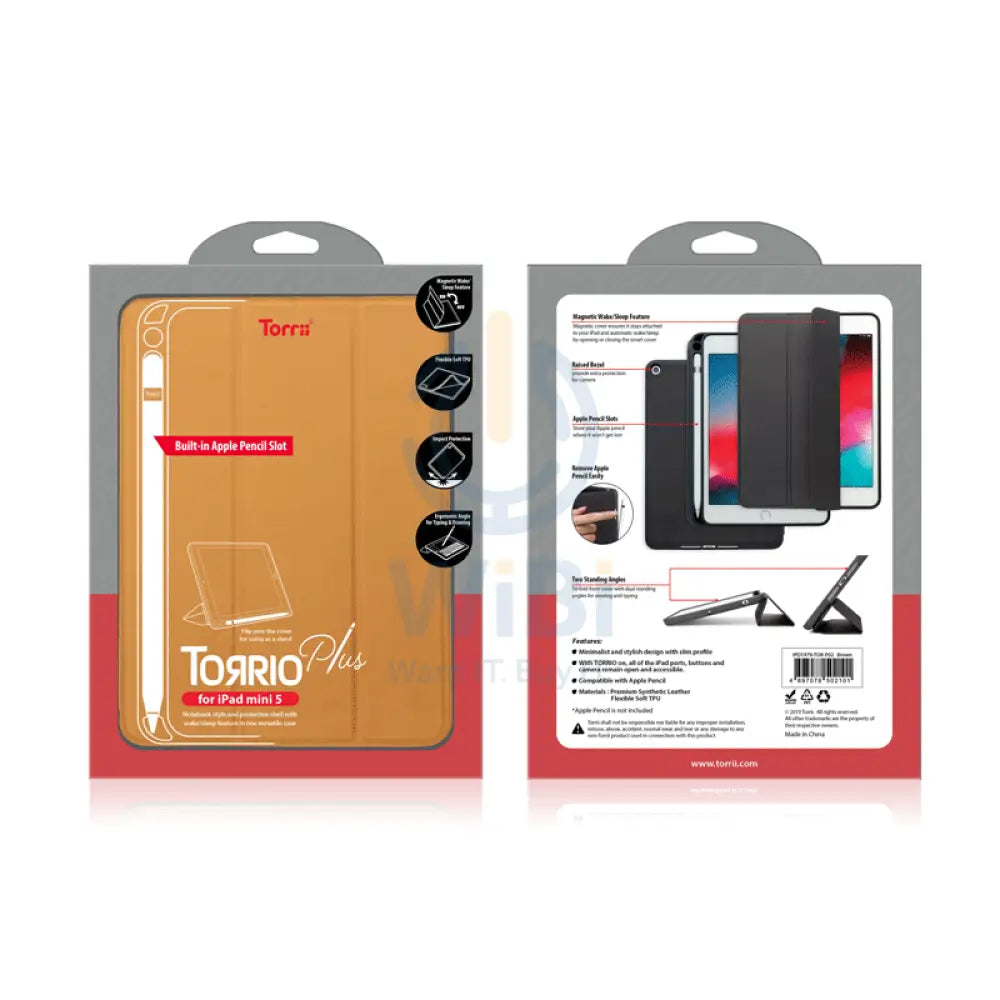 Torrii Torrio Plus Case - iPad Mini 5 & 4 / Brown Accessories > Mobiles & Tablets > Offer Zone