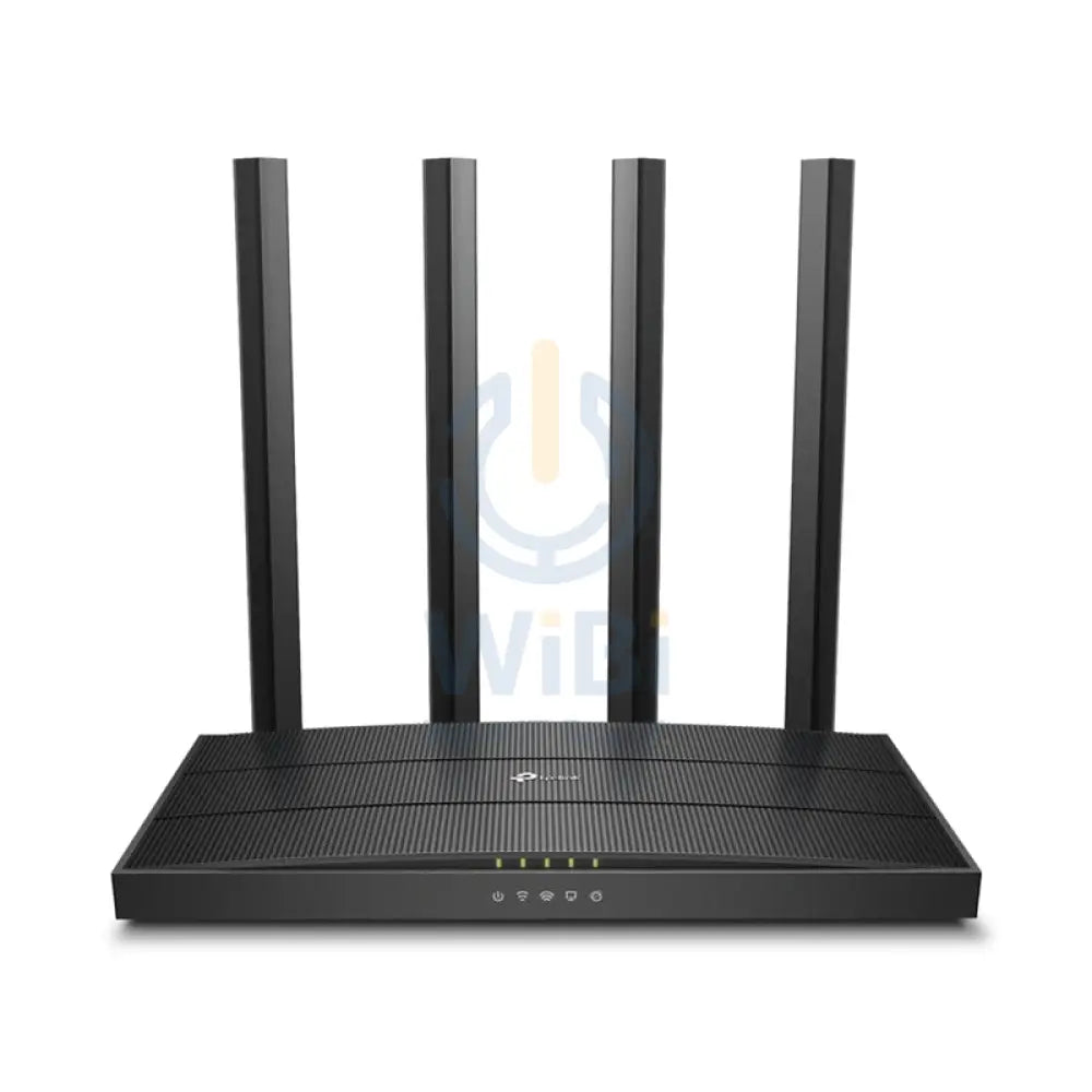 TP-Link Archer C6 Wireless Router - 1200 Mbps / WAN / LAN / Black