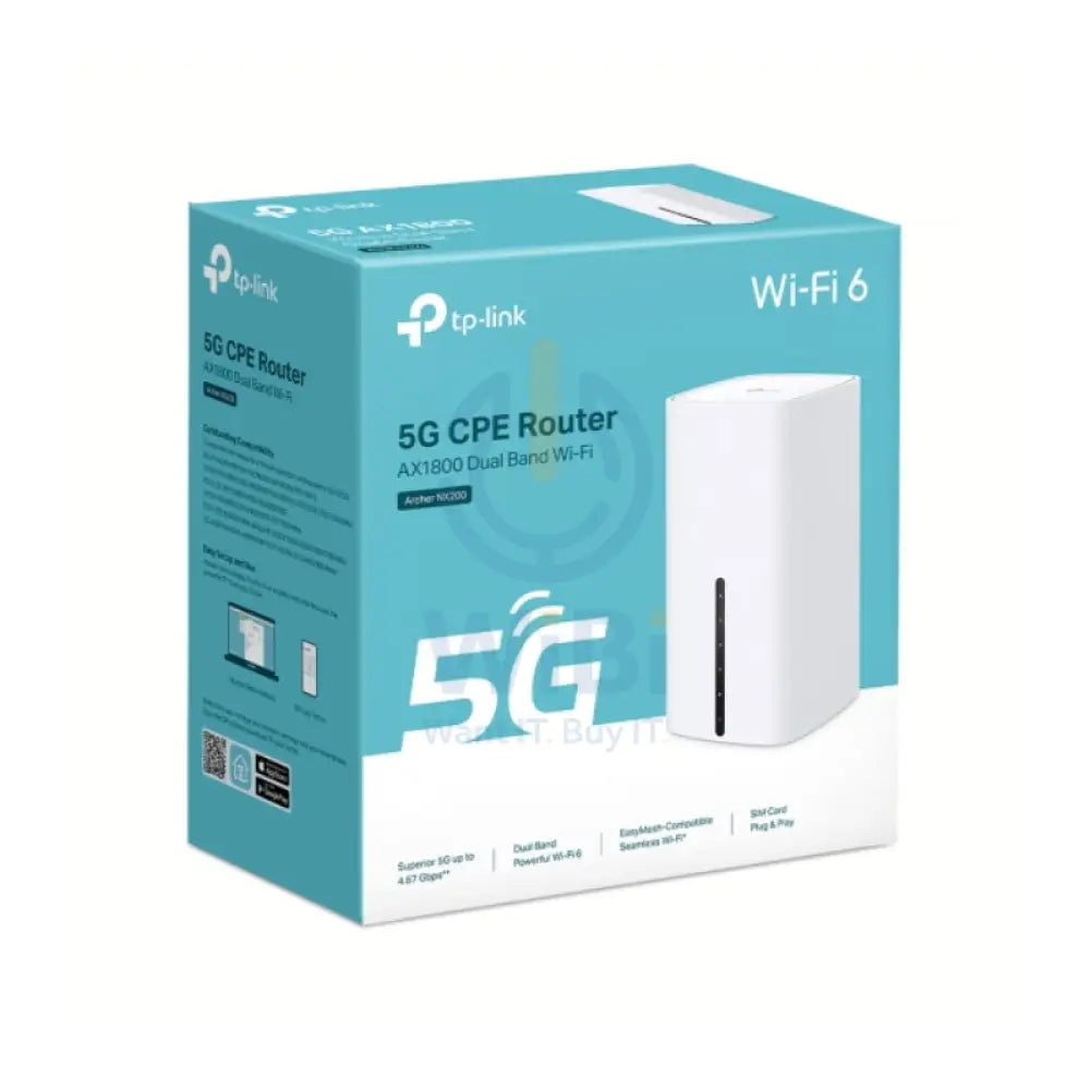 تي بي لينك أرتشر NX200) 5جي اكس 1800 لاسلكي باند راوتر - 5 جيجا هرتز(1201 ميغابت في الثانية) / شبكة محلية واسعة / شبكة محلية منتجات الشبكات >