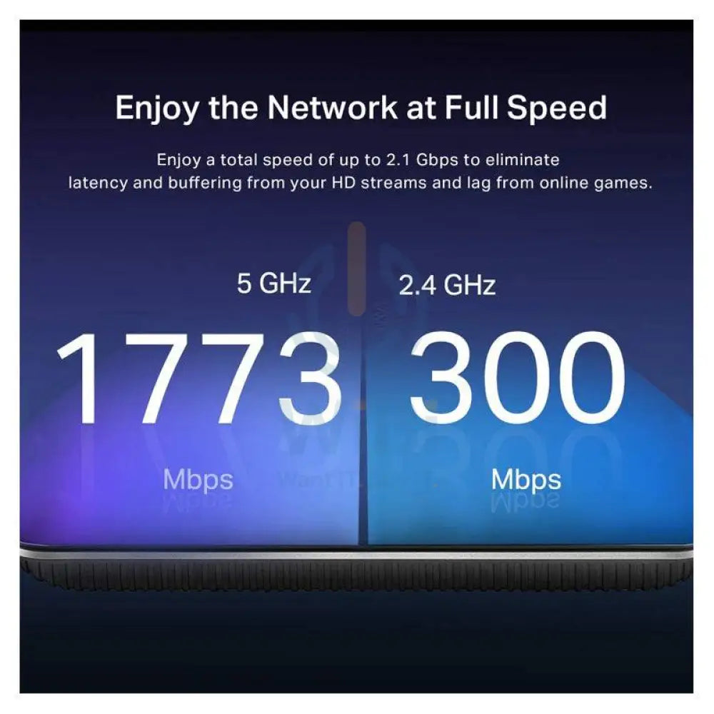 TP-Link Archer VR2100 VDSL/ADSL Modem Router - 2100Mbps / 2.4GHz, 5GHz / WAN / LAN / RJ11 Port / USB