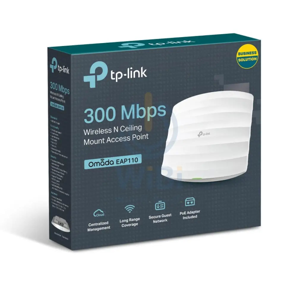 TP-Link (EAP110) Wireless N Ceiling Mount Access Point - 5GHz (300Mbps) / LAN Networking Products > Wireless Access