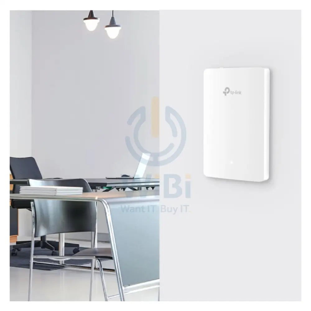 TP-Link EAP615-Wall (AX1800) Wall Plate WiFi 6 Access Point - 5GHz (1201 Mbps) / Gigabit LAN Networking Products >