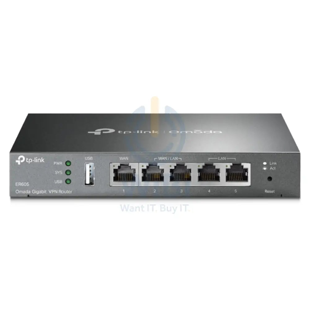 تي بي لينك (ER605) أومادا جيجابت VPN راوتر - جيجابت شبكة محلية WAN / جيجابت شبكة محلية للشبكات > منتجات التوجيه