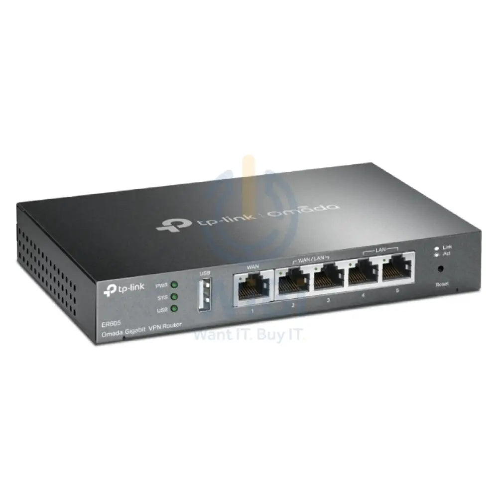 تي بي لينك (ER605) أومادا جيجابت VPN راوتر - جيجابت شبكة محلية WAN / جيجابت شبكة محلية للشبكات > منتجات التوجيه