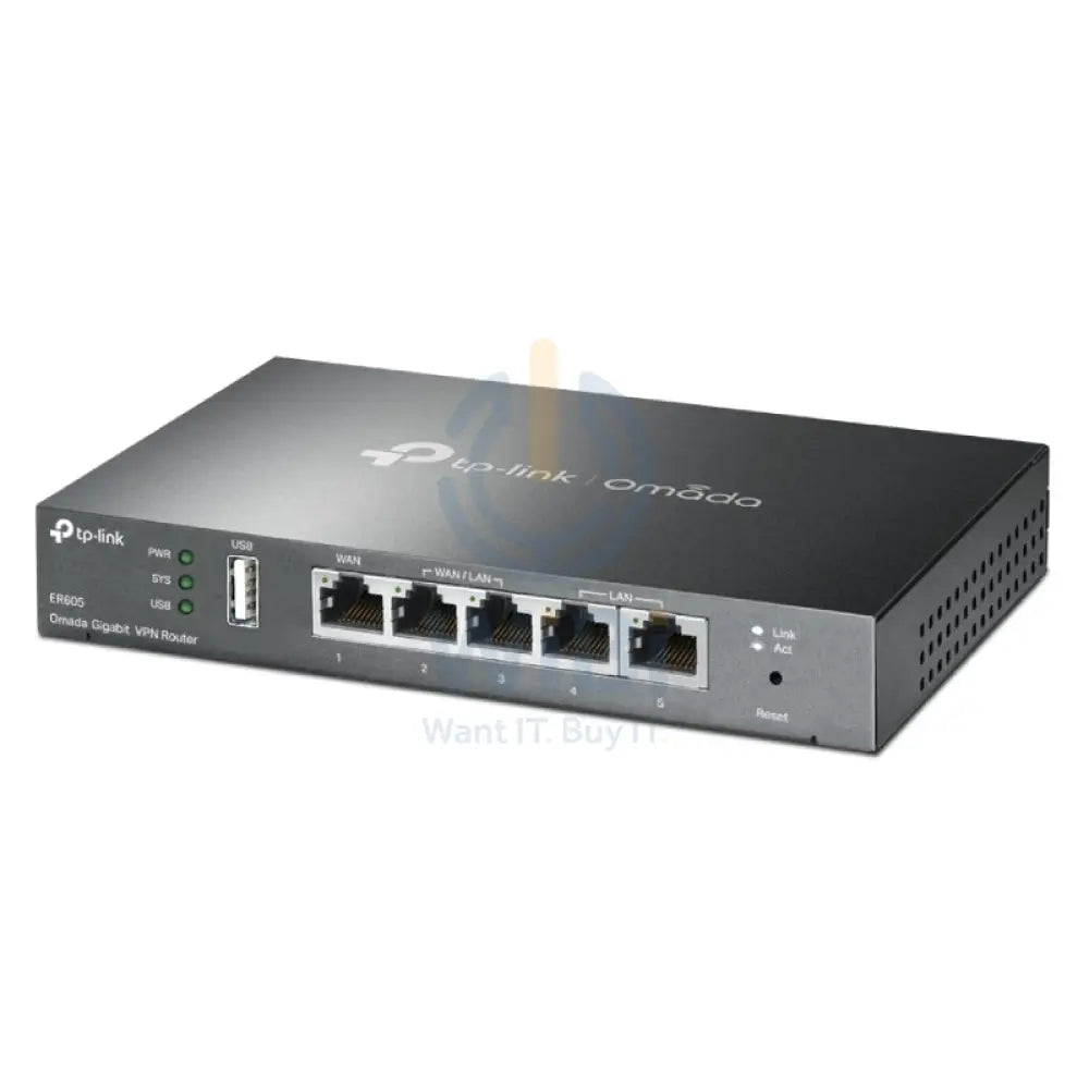 تي بي لينك (ER605) أومادا جيجابت VPN راوتر - جيجابت شبكة محلية WAN / جيجابت شبكة محلية للشبكات > منتجات التوجيه