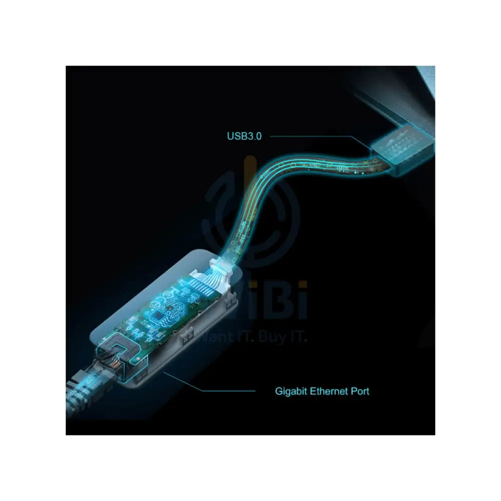 TP-Link Gigabit Ethernet Network Adapter - USB3.0 / RJ45 / Black Networking Products > USB Network Adapter