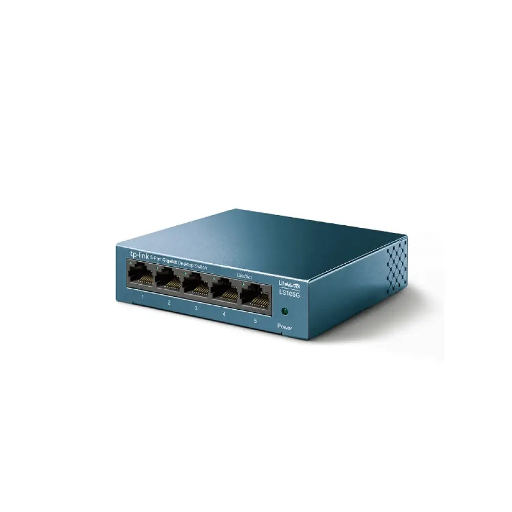 TP-Link (LS105G) Gigabit Desktop Switch - 5-Port / Unmanaged / Desktop Networking Products > Switches