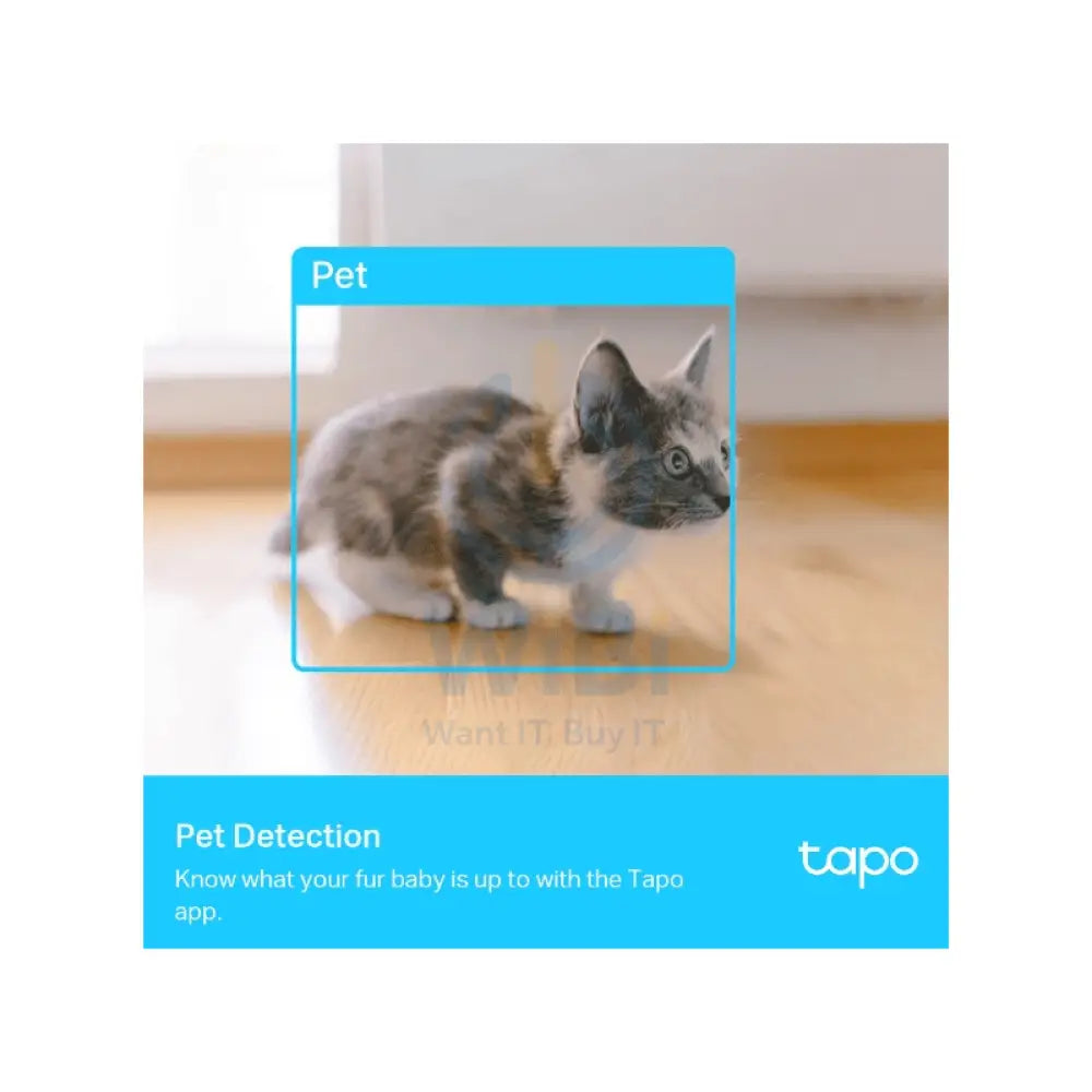 TP-Link (Tapo C225) Pan/Tilt AI Home Security Wi-Fi Camera - 2K QHD (2560 × 1440) Cameras > Security Cameras