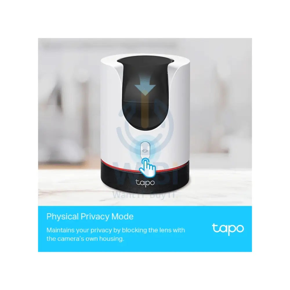 TP-Link (Tapo C225) Pan/Tilt AI Home Security Wi-Fi Camera - 2K QHD (2560 × 1440) Cameras > Security Cameras
