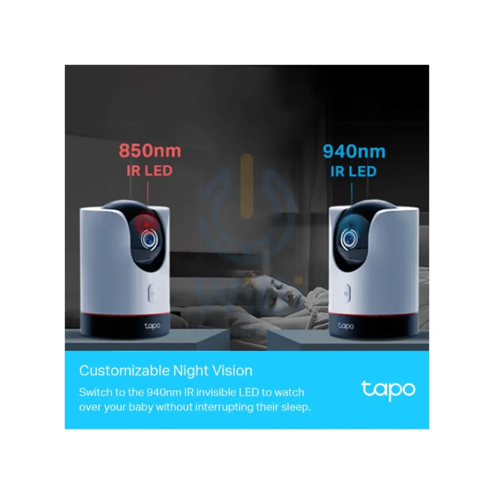 TP-Link (Tapo C225) Pan/Tilt AI Home Security Wi-Fi Camera - 2K QHD (2560 × 1440) Cameras > Security Cameras