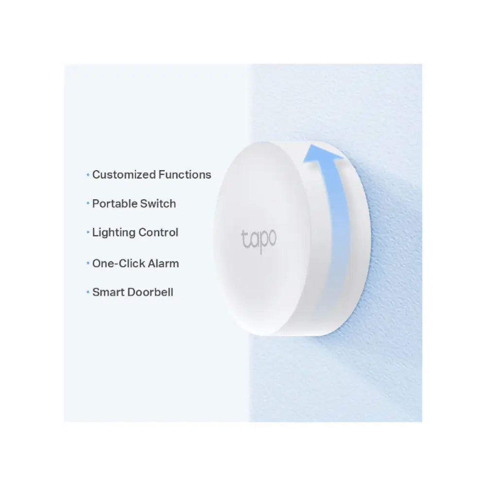 TP-Link Tapo S200B Smart Button - White Accessories > Smart Devices