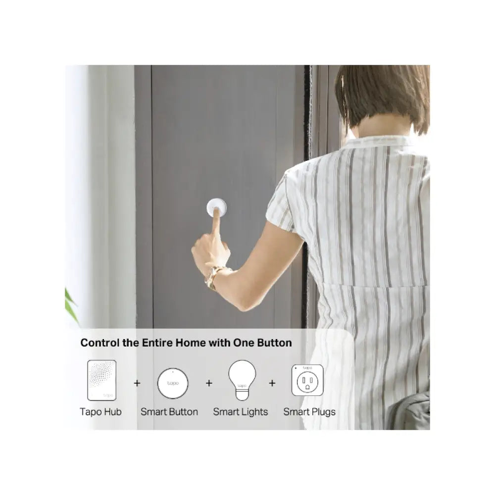 TP-Link Tapo S200B Smart Button - White Accessories > Smart Devices