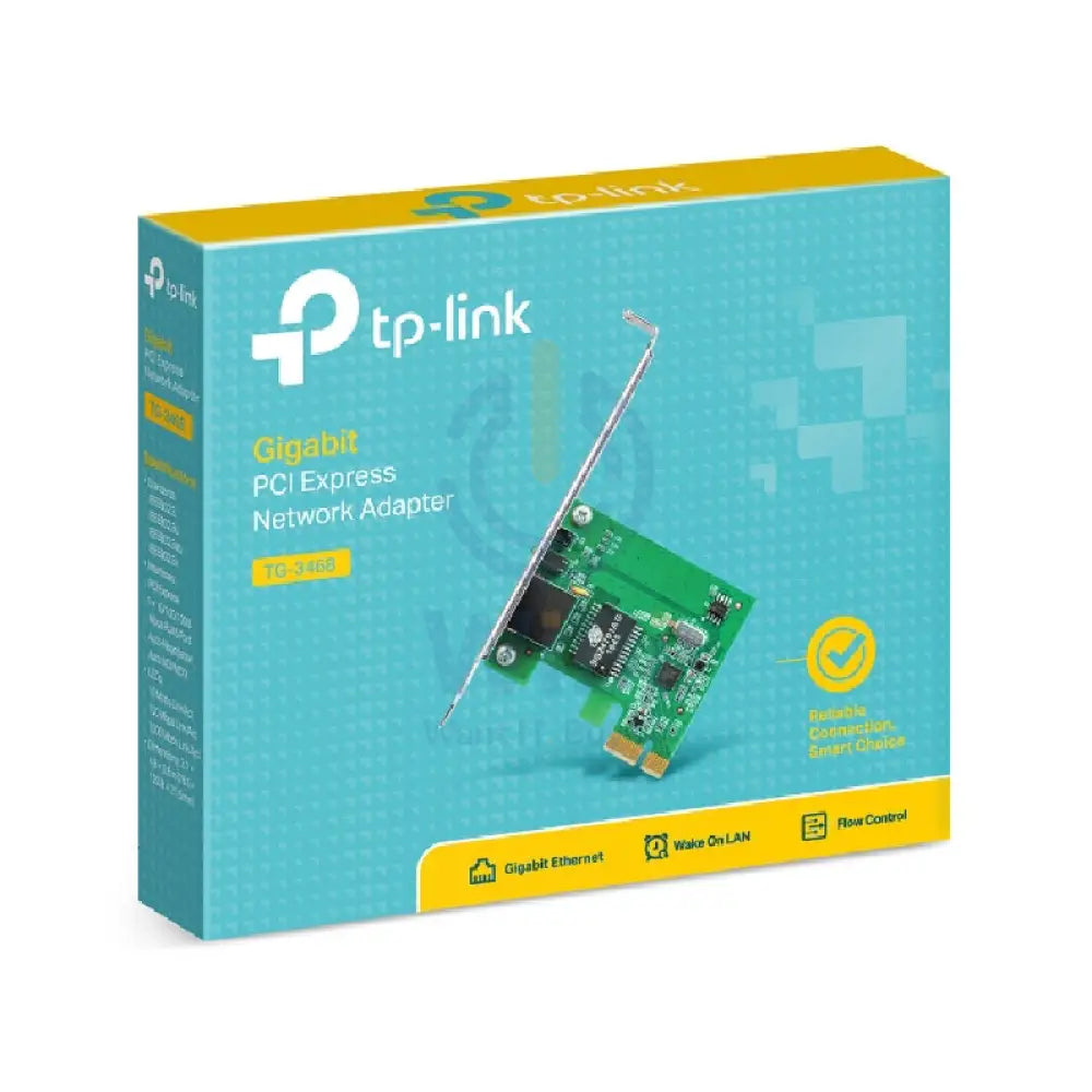 TP-LINK (TG-3468) Gigabit PCI Express Network Adapter - LAN Networking Products > Wireless USB Network Adapter
