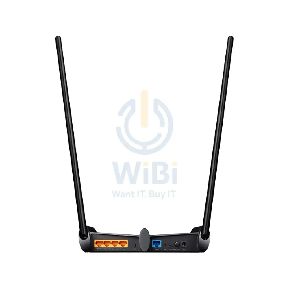 تي بي لينك (TL-WR841HP) طاقة عاليةلاسلكي N راوتر - 2.4 جيجا هرتز (300 ميغابت في الثانية) / WAN / شبكة محلية منتجات الشبكات شبكة محلية أجهزة التوجيه
