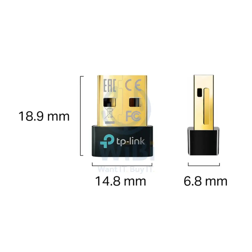 TP-Link UB500 Bluetooth Nano USB Adapter - Bluetooth 5.0 / USB 2.0 Networking Products > Wireless USB Network Adapter