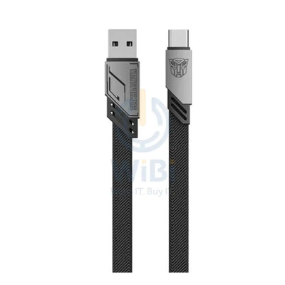 Transformers TF-A08 A-C Fast Charging Braided Cable - 1.2 Meter / Gray Accessories > Cables & Converters > Cables