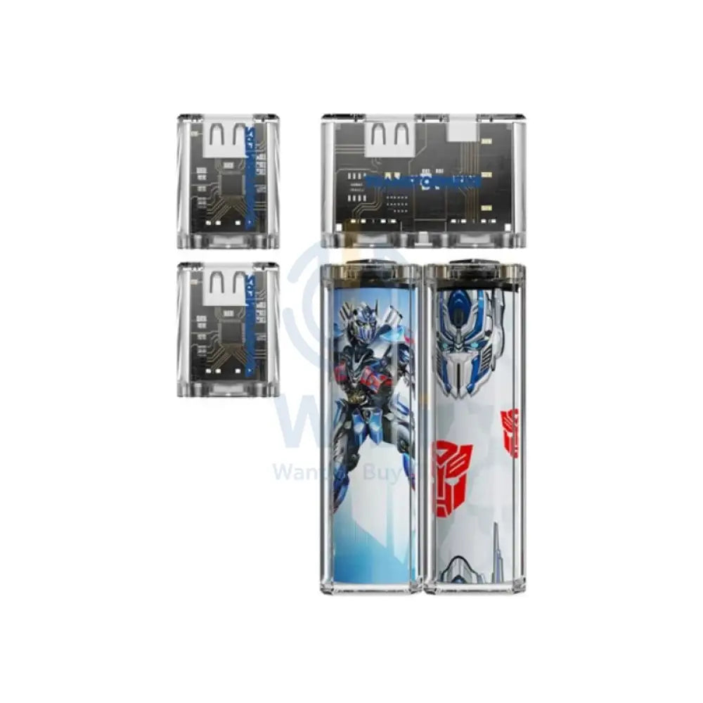 Transformers TF-D05 Optimus Prime Magnetic Power Bank Pair Gift Box - 10,000mAh / Optimus Prime Accessories > Power Bank