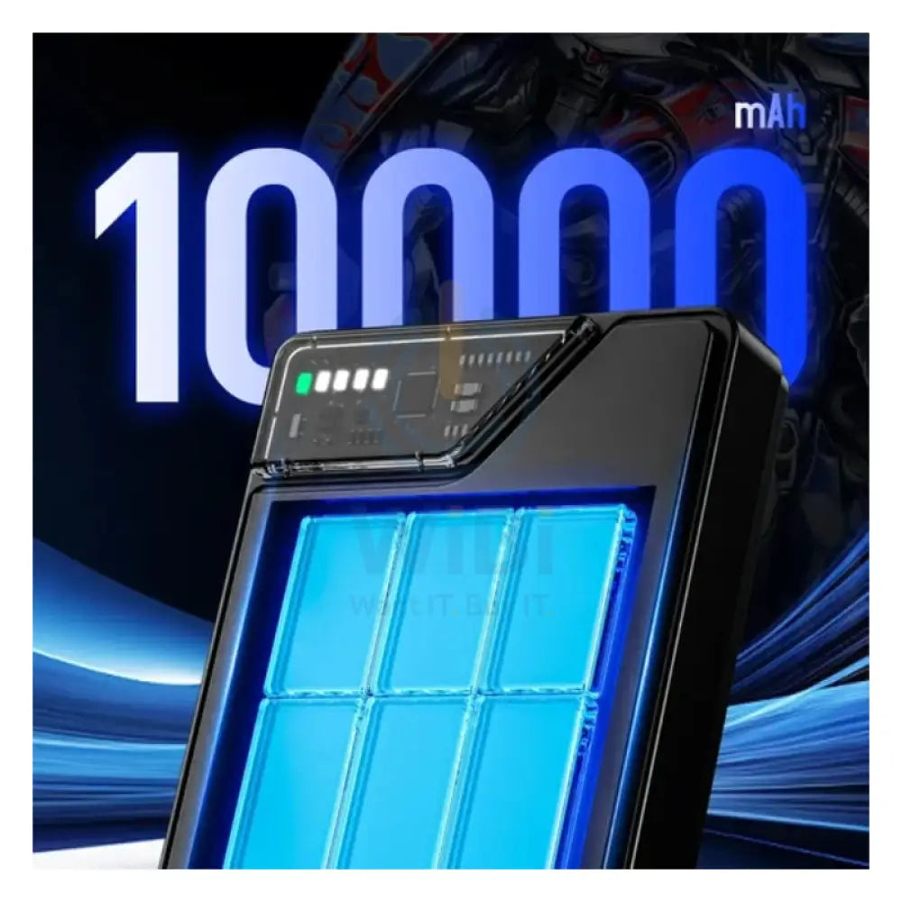 Transformers TF-D10 Bumblebee Dual-Wire Power Bank - 10,000mAh / Bumblebee Accessories > Power Bank