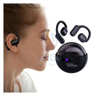 Transformers TF-T09 Wireless Bluetooth Earbuds - Black Accessories > Audio > Headphones
