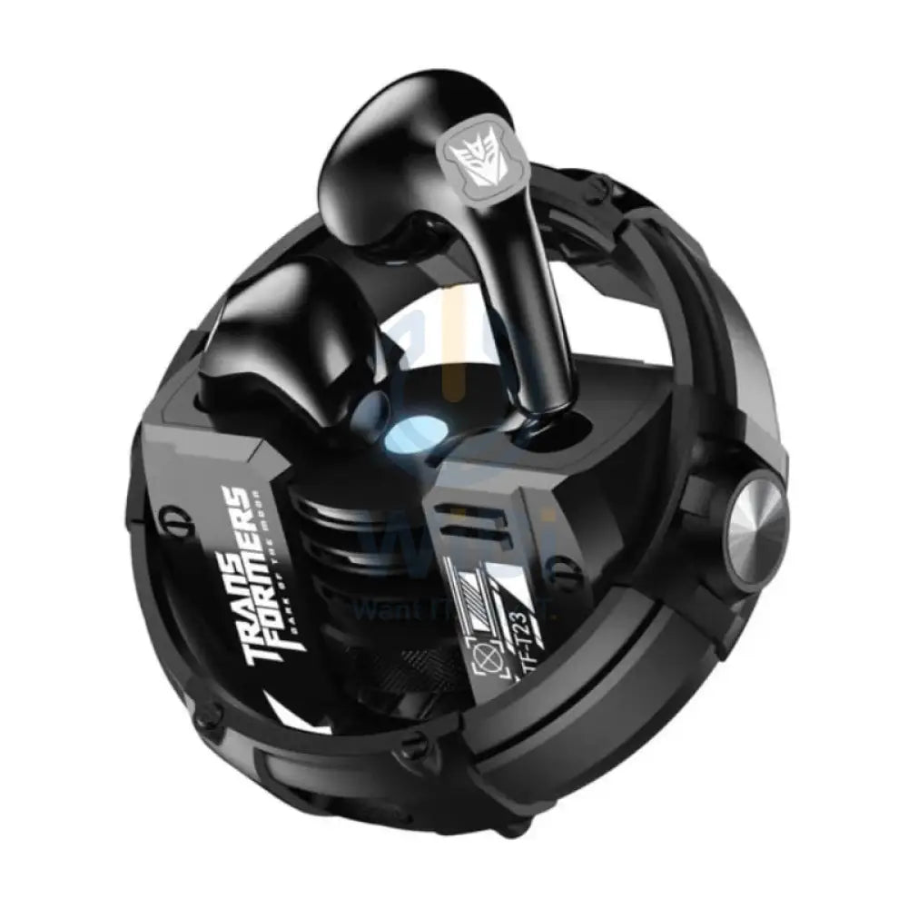 سماعات أذن ترانسفورمرز TF-T23 ترو لاسلكي - تايب-سي / أسود اكسسوارات الصوت > سماعات الرأس