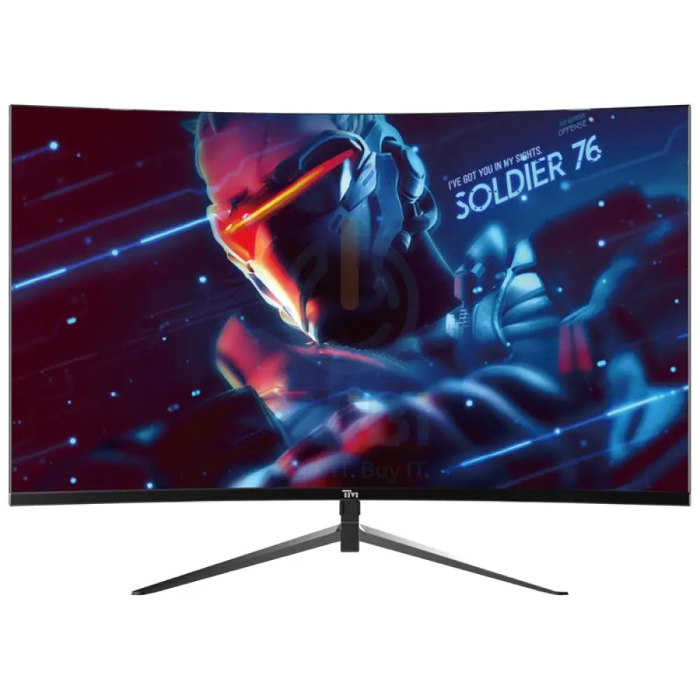 Twisted Minds 23.6’’ FHD VA 200Hz 1ms Curved Gaming Monitor - Black Monitors & Projectors > Monitors