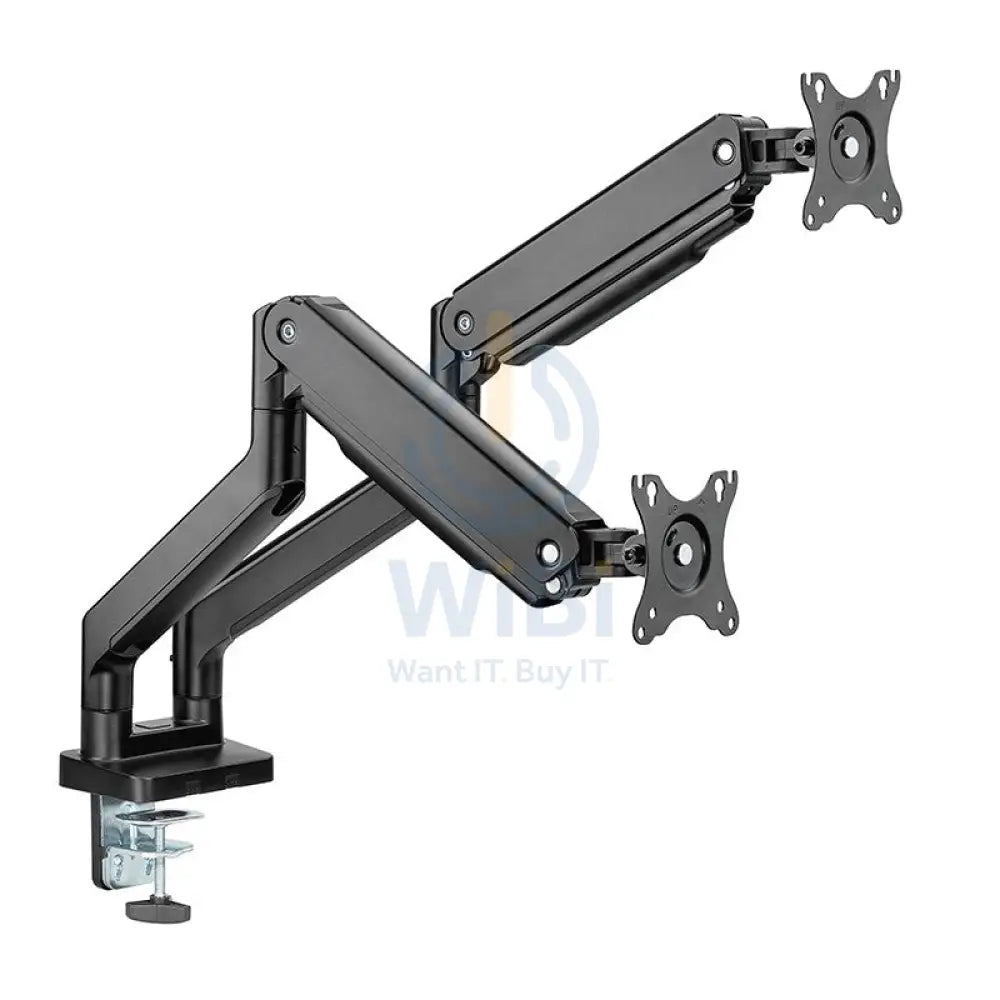 Twisted Minds Dual Monitor Mechanical Spring Monitor Arm - Black (Fit Screen Size 17’’ - 35’’) Accessories > Other