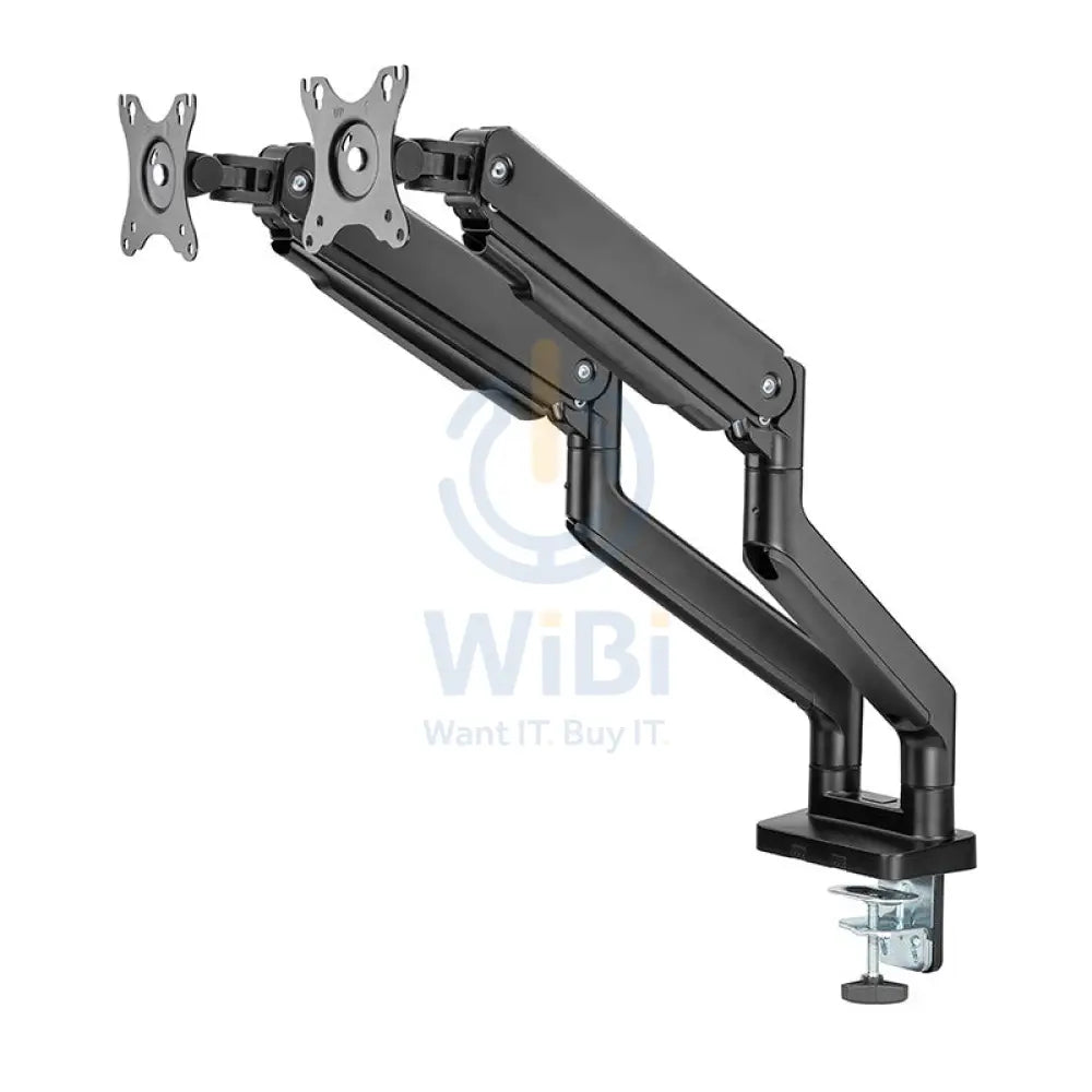 Twisted Minds Dual Monitor Mechanical Spring Monitor Arm - Black (Fit Screen Size 17’’ - 35’’) Accessories > Other