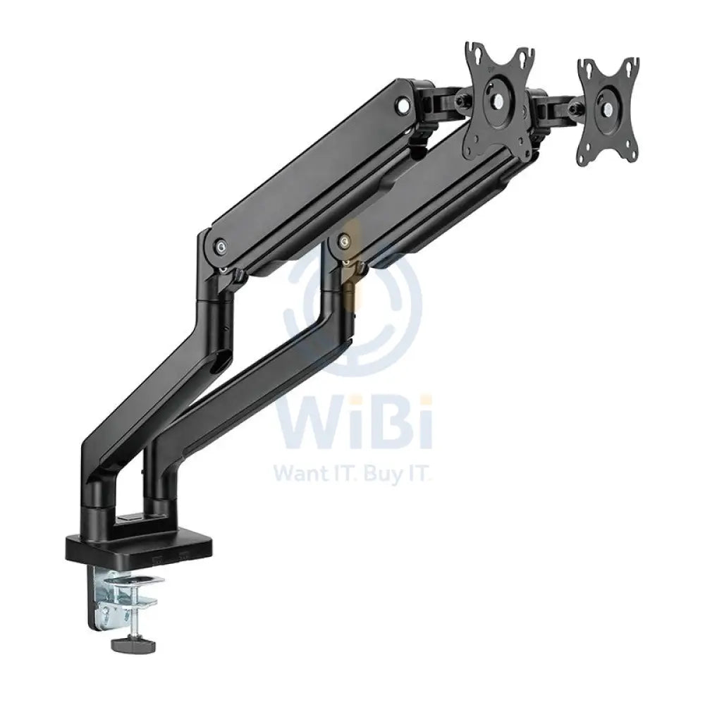 Twisted Minds Dual Monitor Mechanical Spring Monitor Arm - Black (Fit Screen Size 17’’ - 35’’) Accessories > Other